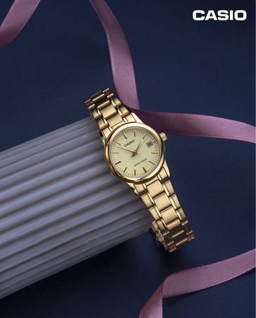 CASIO LTP-V002G-9A WOMEN'S WATCH (zd587h) + BOX