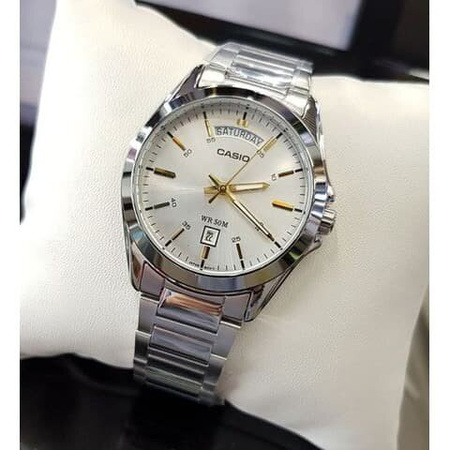 ZEGAREK MĘSKI CASIO MTP-1370D-7A2V (zd025d) + BOX