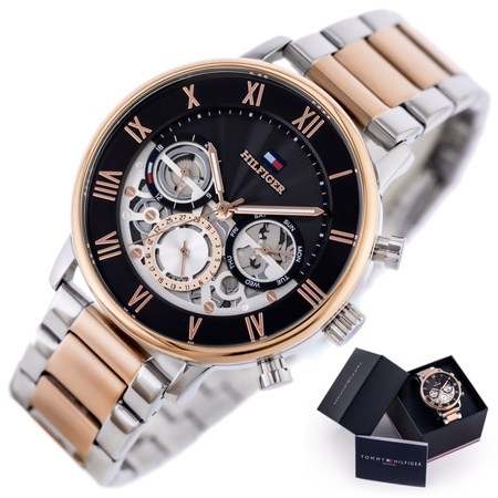 TOMMY HILFIGER MEN'S WATCH 1710570 Legend (zf107b) + BOX