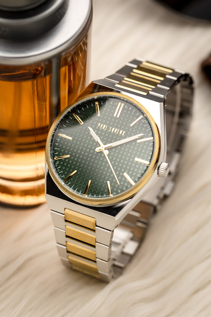 PAUL LORENS MALE WATCH - PL20013B-8D2 (zg384c) + BOX