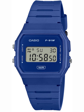 CASIO MEN'S WATCH F-91WB-2A1DF + BOX