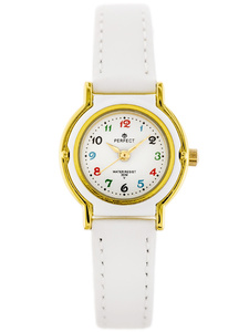 PERFECT CHILDREN'S WATCH - communion - white (zp809b)