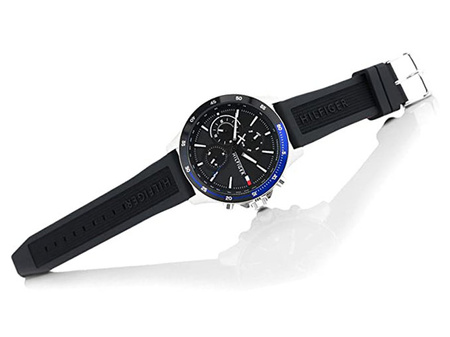 TOMMY HILFIGER MEN'S WATCH 1791724 BANK (zf023d)