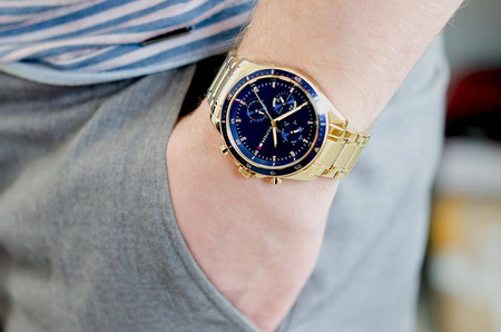 TOMMY HILFIGER PARKER MEN'S WATCH 1791834 (zf052b) + BOX