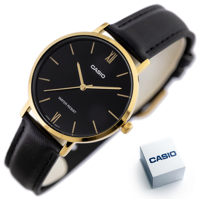 CASIO LTP-VT01GL-1B WOMEN'S WATCH + BOX (zd634a)