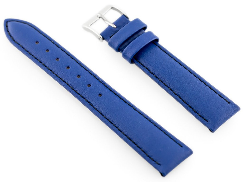 BISSET BS-120 leather watch strap - 18mm
