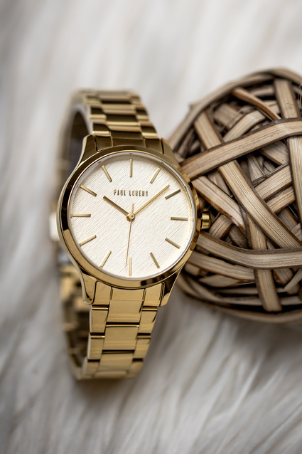 PAUL LORENS WOMEN'S WATCH - PL20007B-4D1 (zg568d) + BOX
