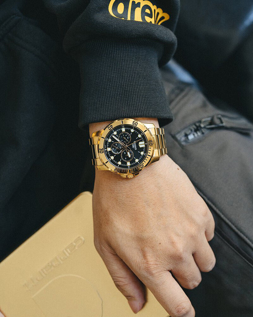 Zegarek Męski Casio MTP-VD300G-1EUDF (zd268d) + BOX