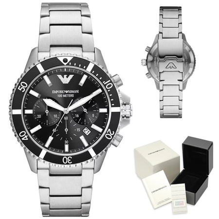 EMPORIO ARMANI AR11360 DIVER MEN'S WATCH (zi035b)