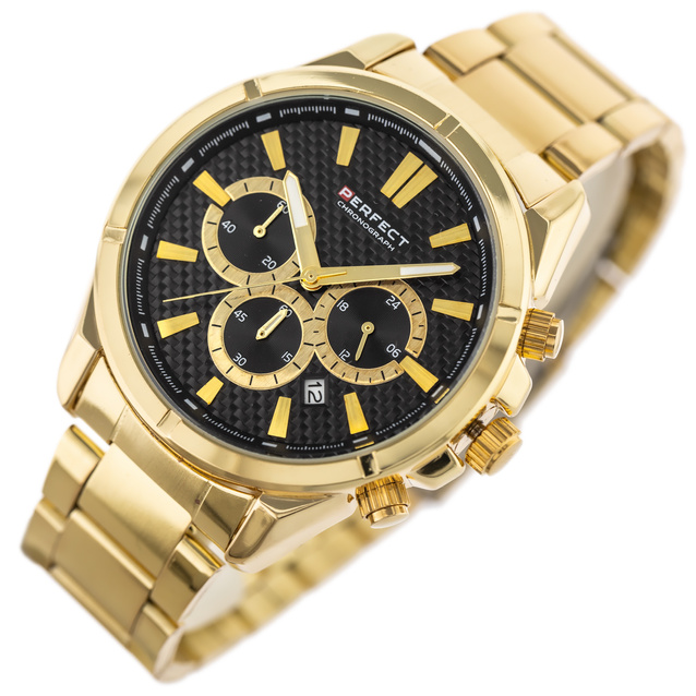 PERFECT MALE WATCH M501CH-06 - CHRONOGRAPH (zp381b) + BOX