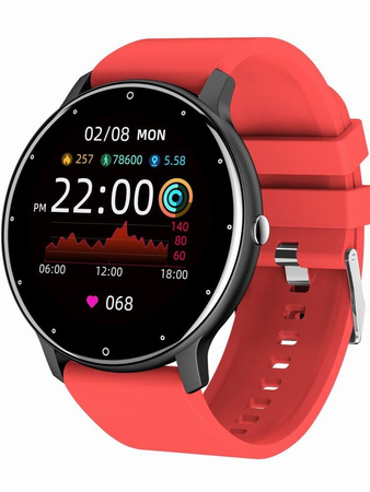 SMARTWATCH UNISEX GRAVITY GT1-10 - PULSOMETR, WŁASNE TARCZE (sg015j)