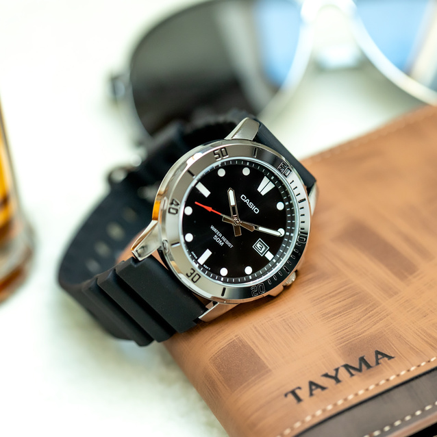 CASIO MTP-VD01-1E MEN'S WATCH (zd169g) + BOX