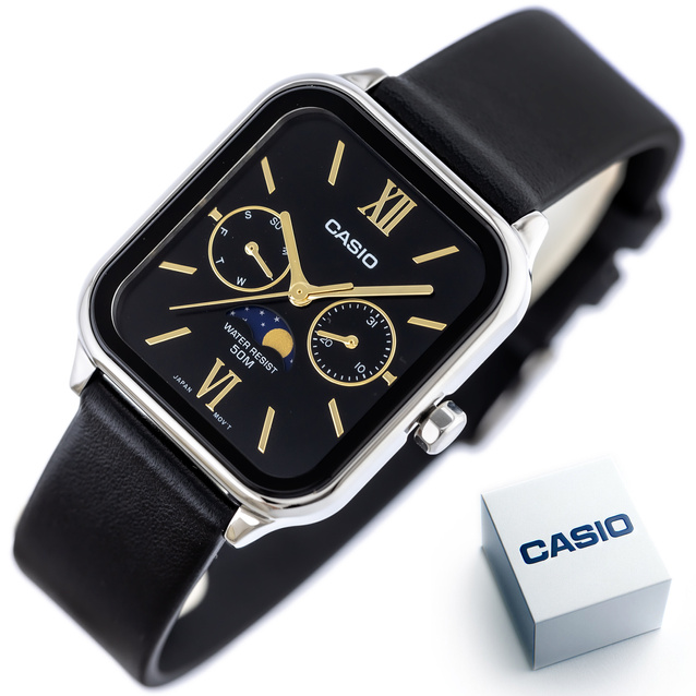 CASIO MEN'S WATCH MTP-M305L-1A2 + BOX
