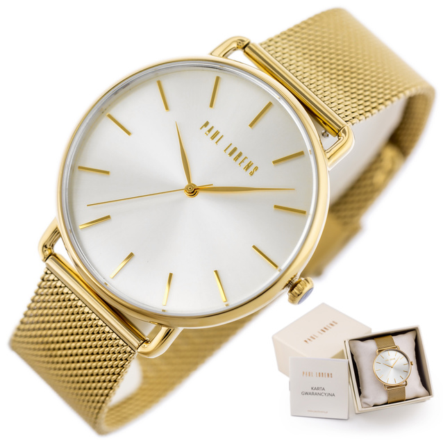 PAUL LORENS WOMEN'S WATCH - PL13032B-3D1 (zg554d) + BOX