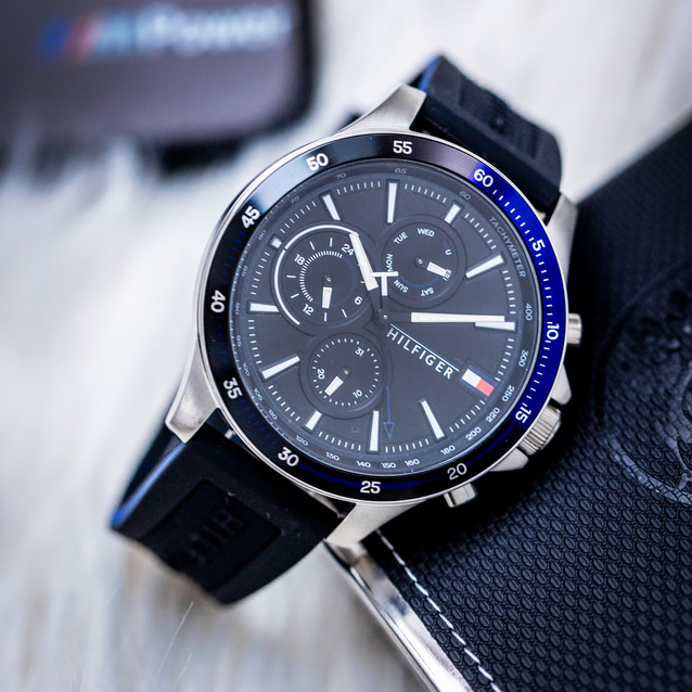 ZEGAREK MĘSKI TOMMY HILFIGER 1791724 BANK (zf023d)