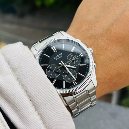 ZEGAREK MĘSKI CASIO MTP-1375D-1AVDF (zd112b) + BOX