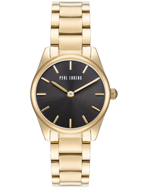 PAUL LORENS WOMEN'S WATCH - PL20008B-1D1 (zg571c) + BOX