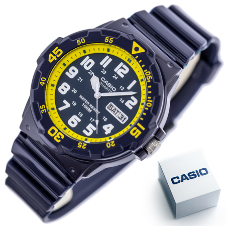 CASIO MEN'S WATCH MRW-200HC-2BVDF 10 Bar (zd174a) + BOX