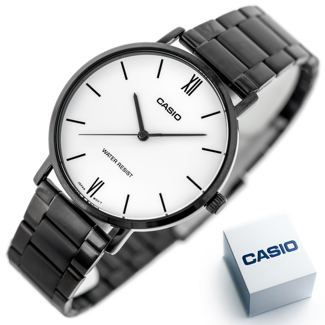 Casio Men's Watch MTP-VT01B-7B + BOX