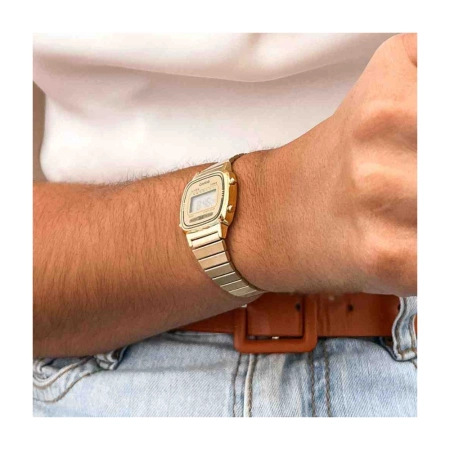 CASIO VINTAGE WOMEN'S WATCH LA-670WGA-9 (zd597d) + BOX