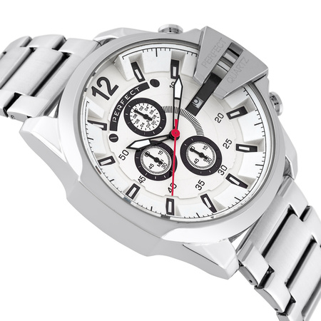 PERFECT MALE WATCH M513CH-01 - CHRONOGRAPH (zp387b) + BOX