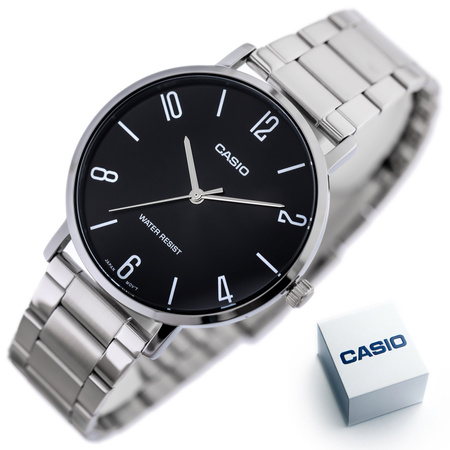 CASIO MEN'S WATCH MTP-VT01D-1B2 (zd165i) + BOX