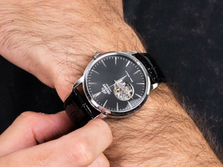 Zegarek Męski Orient Open Heart  FAG02004B0 + BOX