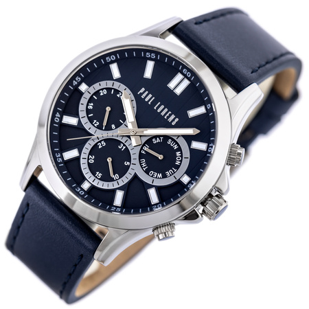 PAUL LORENS MALE WATCH - PL8071A2-6F1 (zg373d) + BOX