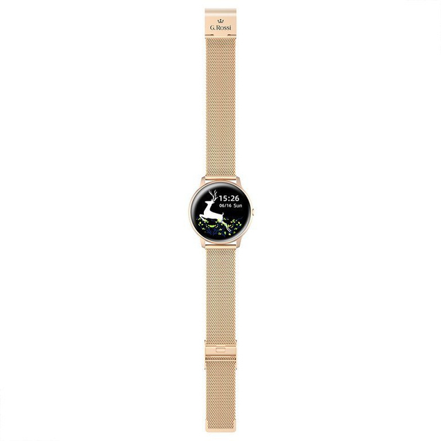 WOMEN'S SMARTWATCH G. Rossi SW015-4 rosegold (sg010d)