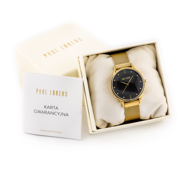 PAUL LORENS WOMEN'S WATCH - PL10317B9-1D1 (zg541a) + BOX