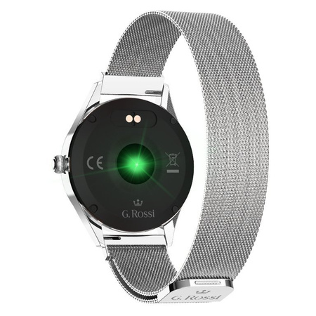 SMARTWATCH G. Rossi SW017-7 silver/silver (sg011a)
