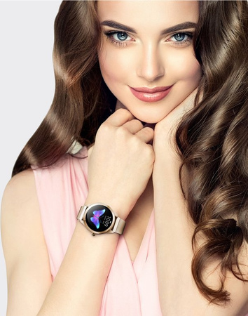 WOMEN'S SMARTWATCH G. Rossi SW017-5 r.gold/white (sg011e)
