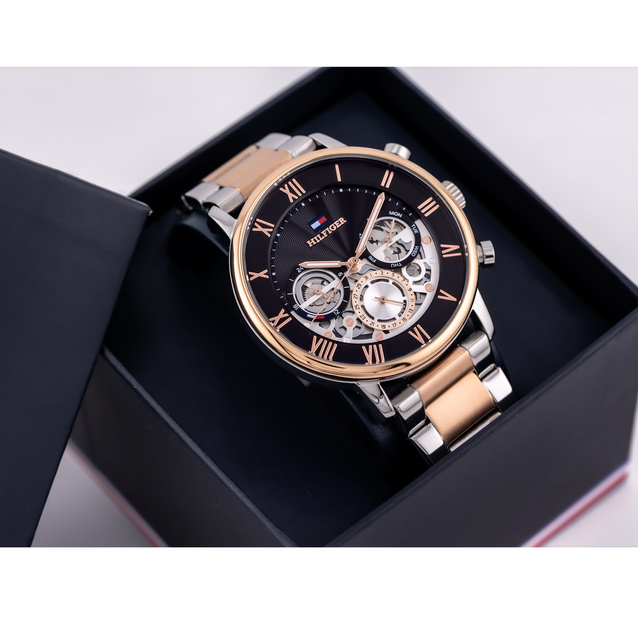 TOMMY HILFIGER MEN'S WATCH 1710570 Legend (zf107b) + BOX