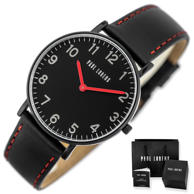 PAUL LORENS MALE WATCH - PL11989A5-1A3 (zg370b) + BOX