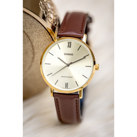 Casio LTP-VT01GL-9B Women's Watch + BOX