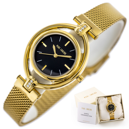 PAUL LORENS WOMEN'S WATCH - PL13628B-1D1 (zg555a) + BOX