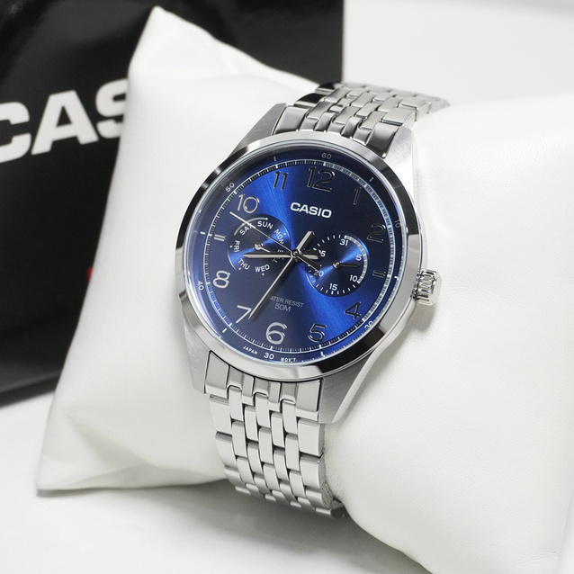 CASIO MTP-E340D-2A MEN'S WATCH (zd264b) + BOX