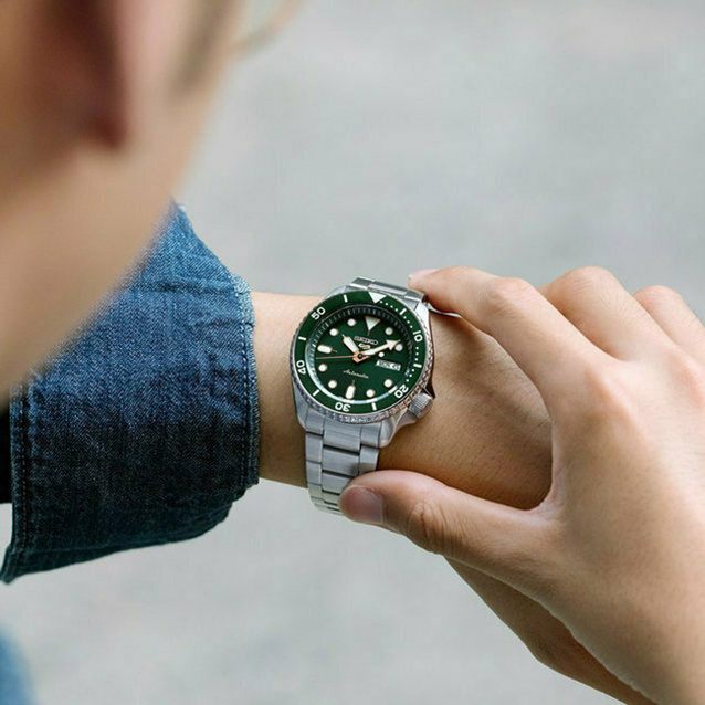 MEN'S WATCH SEIKO 5 SRPD63K1 AUTOMATIC + BOX