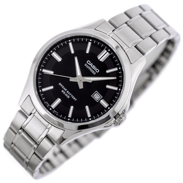 Zegarek Męski Casio MTS-100D-1A + BOX (zd236a) SZAFIR