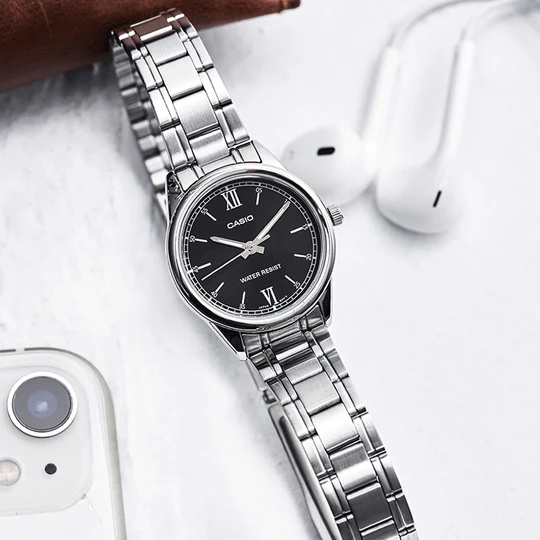 CASIO LTP-V005D-1B2 WOMEN'S WATCH (zd586k) + BOX