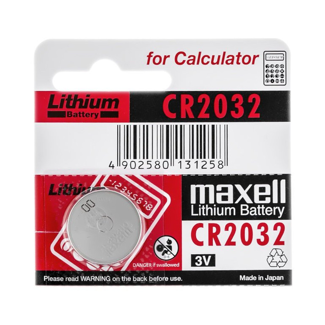 Maxell CR2032 lithium battery