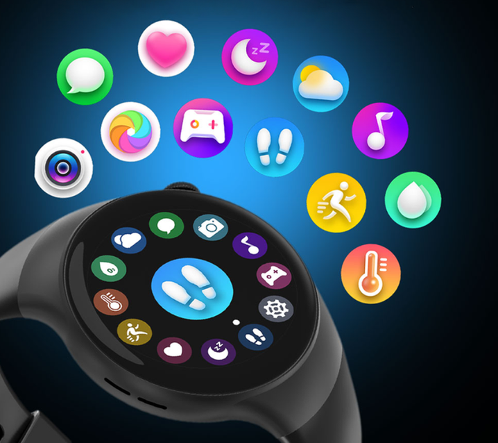 Rubicon Men's SMARTWATCH RNCE87 - MAKING CALLS (sr031a)