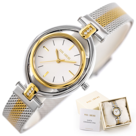 PAUL LORENS WOMEN'S WATCH - PL13628B-3D2 (zg555d) + BOX