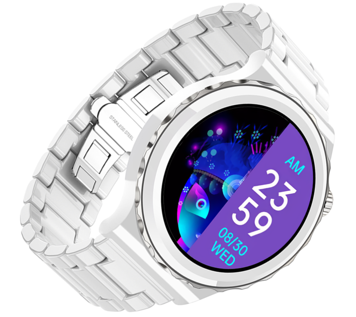 SMARTWATCH FOR WOMEN Rubicon RNCE92 - CONNECTIONS, CERAMIC (sr038c)