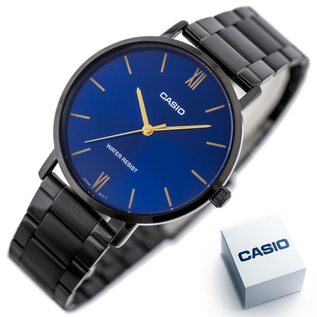 Casio Men's Watch MTP-VT01B-2B + BOX