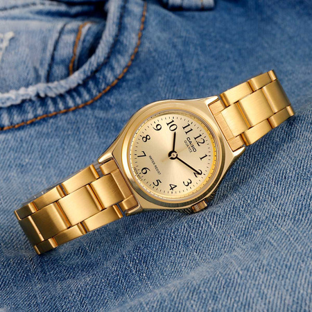 CASIO LTP-1130N-9B WOMEN'S WATCH (zd592b) + BOX