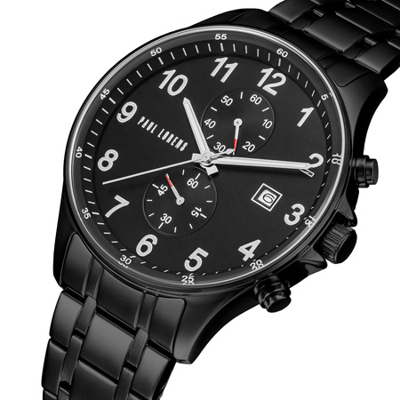 PAUL LORENS MALE WATCH - PL20002B-1A5 (zg383a) + BOX