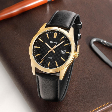 CASIO MEN'S WATCH MTP-VD03GL-1A + BOX