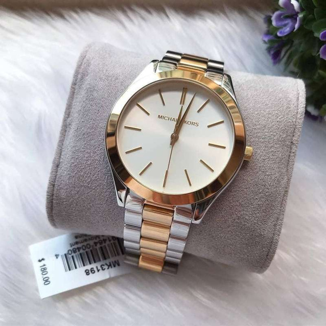 WOMEN'S WATCH Michael Kors MK3204B - Slim Runway + BOX