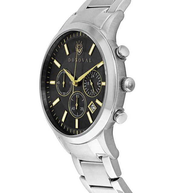 MEN'S DONOVAL WATCHES CHRONOSTAR DL0025 - CHRONOGRAPH + BOX (zdo004b)